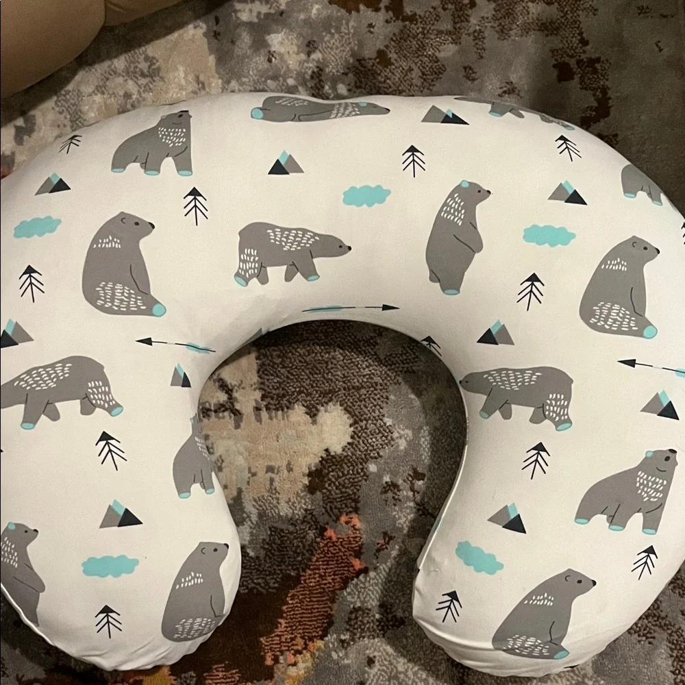 2 Boppy Nursing Pillows with covers and extra cover - Picture 3 of 5